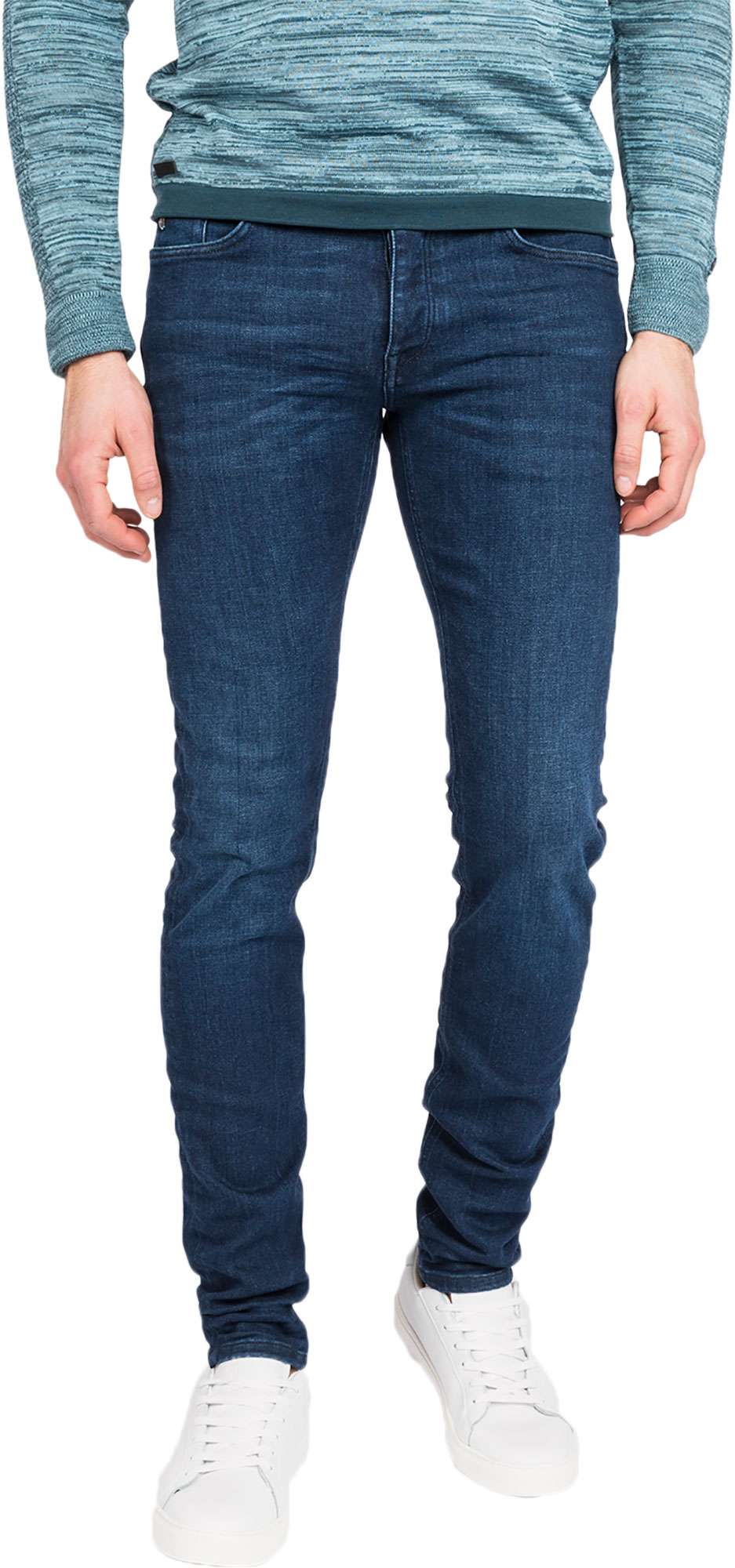 cast iron riser slim fit jeans