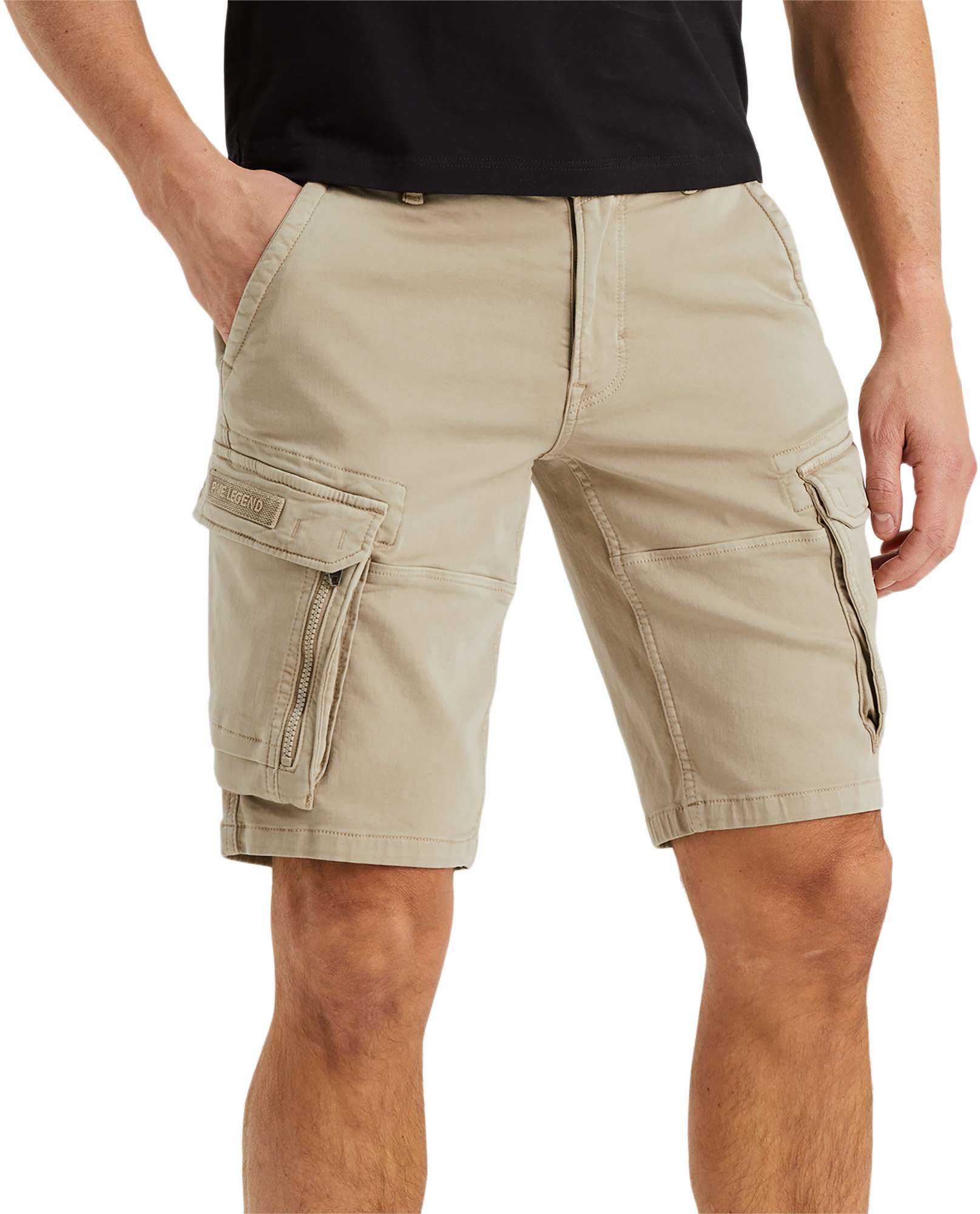 INDICODE JEANS CARGO COEUR - Shorts - army/dunkelgrün