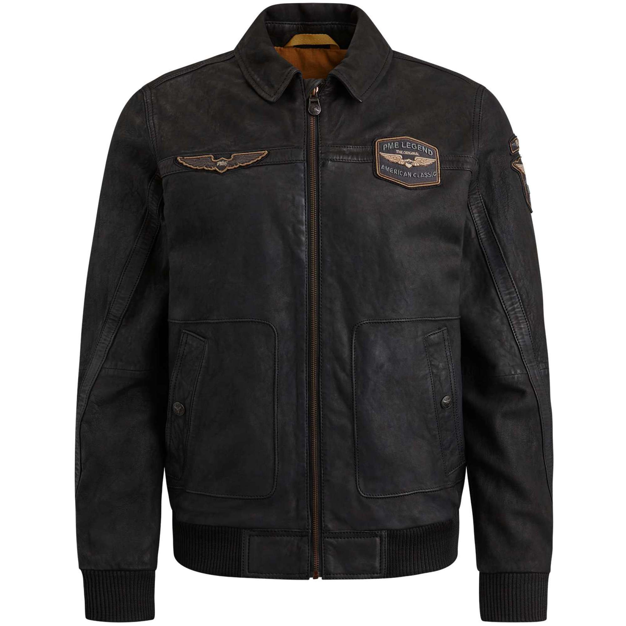 タ*ク様 Stevenson Heartland Jacket 38サイズ グレ PME Legend Hudson bomber leren jas zomer sheep moonless night