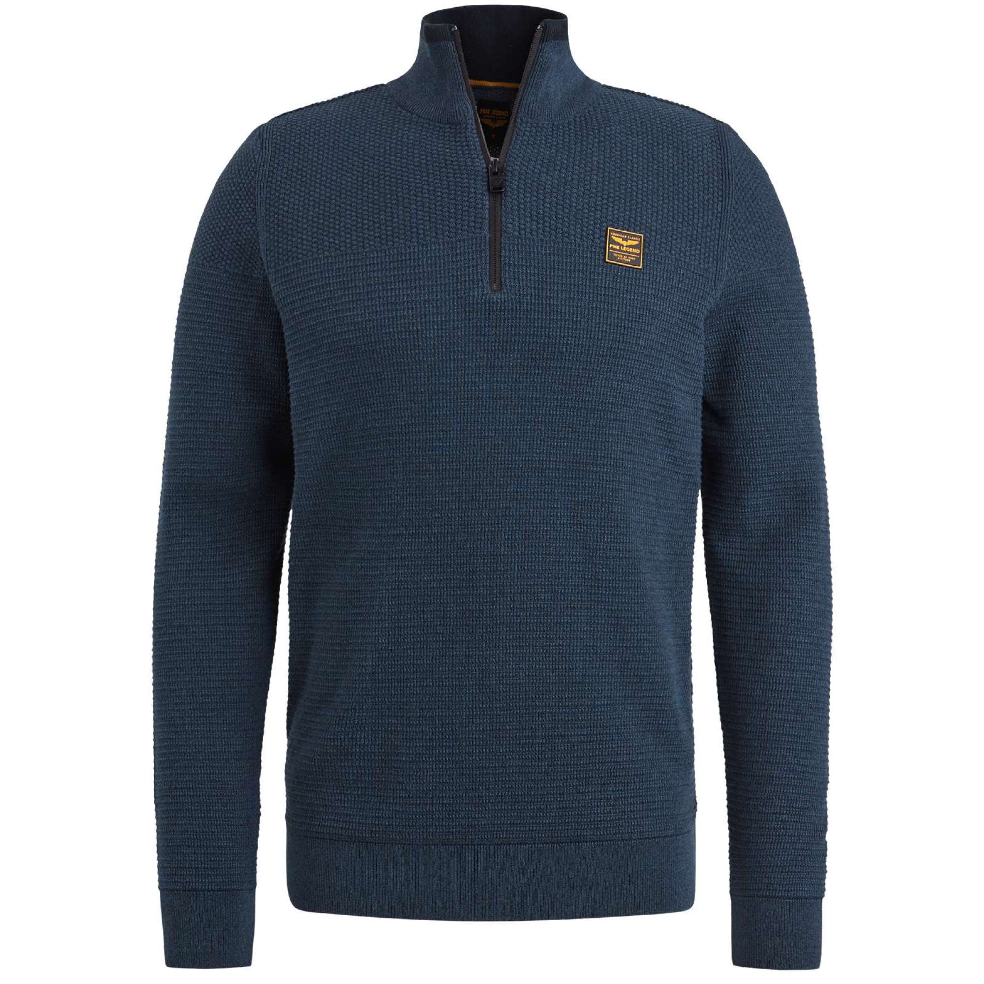 PME Legend Half zip collar cotton mouline Salute PKW2410301-5281 PME Legend Half zip collar cotton mouline Salute PKW2410301-5281