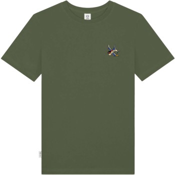 T-shirts green & adam bird aplic