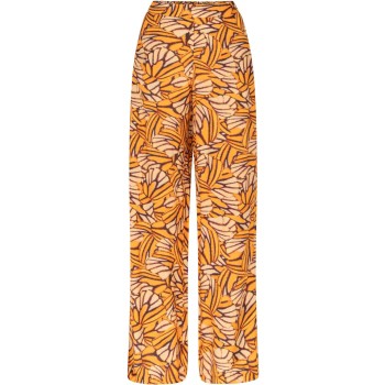 Ramona pants orange printed