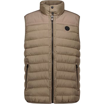 Padded Bodywarmer Walnut