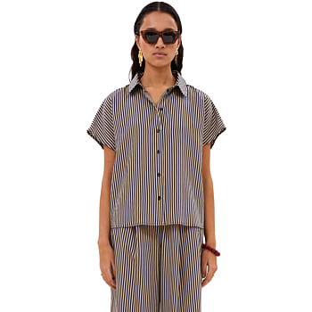 barley stripe blouse