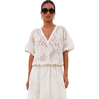 Mabel Mist Blouse Cream