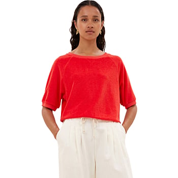 Neva slub top poppy red