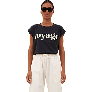 Tobi Voyage Top Jet Black