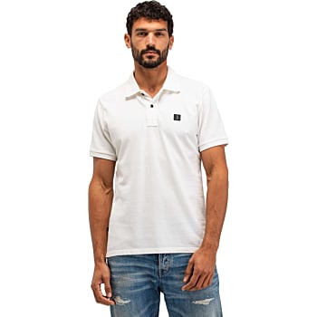 Army Pique Polo Titan white