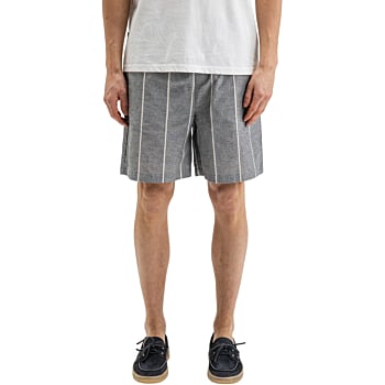 Quinn Linen Short Alaska Blue
