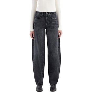 Clara mid waist balloon jeans Black Vintage