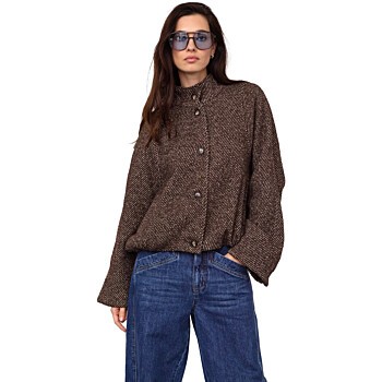 SachaCC Balloon Jacket Dark Brown