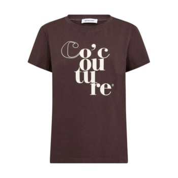 CoÇoutureCC Tee Chocolate Plum