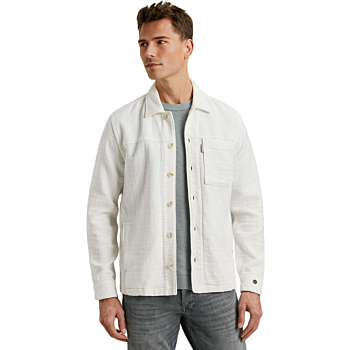 Short Sleeve Shirt Double fabric s Snow White