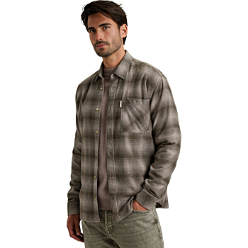 LONG SLEEVE SHIRT Mouline Check Toadstool