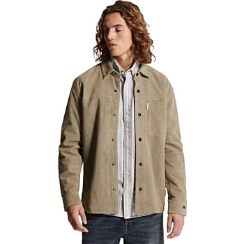 LONG SLEEVE SHIRT Suede Dried Sage