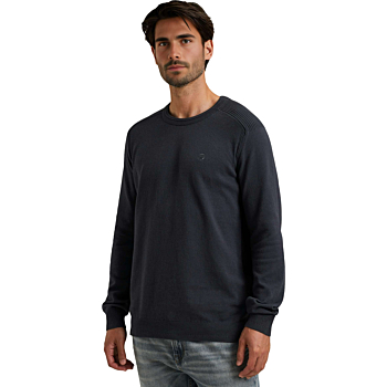 Crewneck cotton stretch Sea Storm