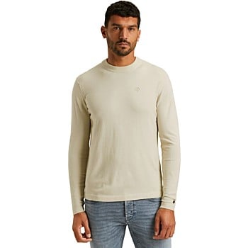 Crewneck soft blend Silver Birch