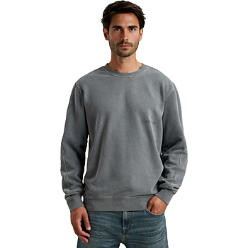 Long sleeve r-neck relaxed fit swe Stormy Weather