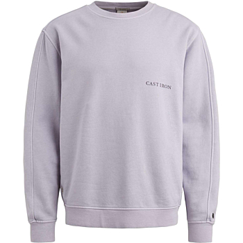 Long sleeve r-neck relaxed fit swe Cosmic Sky