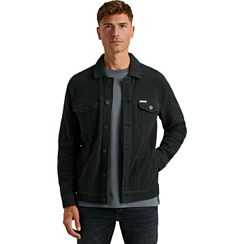 Button jacket frontloop terry Sea Storm