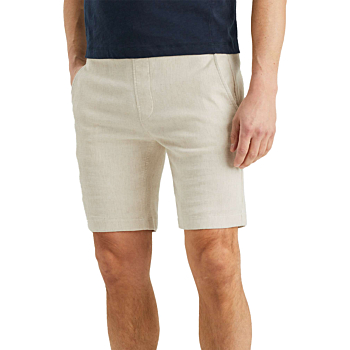 Korte broek chino waffle structure summer sand