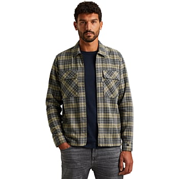 LONG SLEEVE SHIRT Mouline check br Grisaille