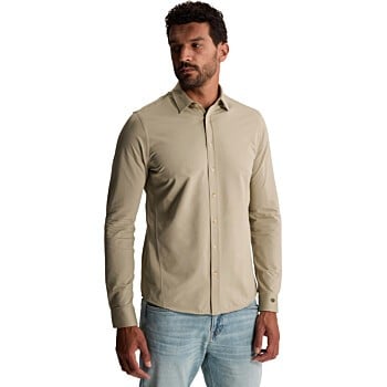 Long sleeve shirt Twill Jersey Abbey Stone