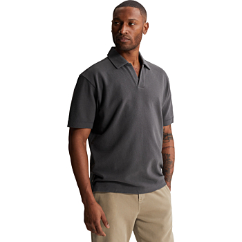 Short sleeve polo relaxed fit stru Turbulence