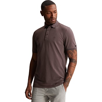Short sleeve polo slim fit fine pi Ephemera