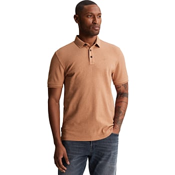Short sleeve polo slim fit popcorn Sunburn
