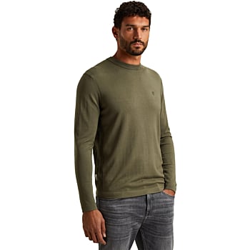 Crewneck soft blend Dusty Olive