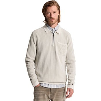 Crewneck regular fit soft blend White Down