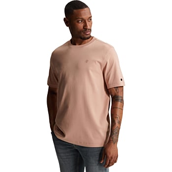 Short sleeve r-neck regular fit in Cafe Creme