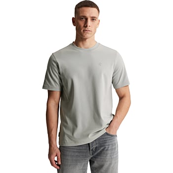 Short sleeve r-neck regular fit in Belgain Block