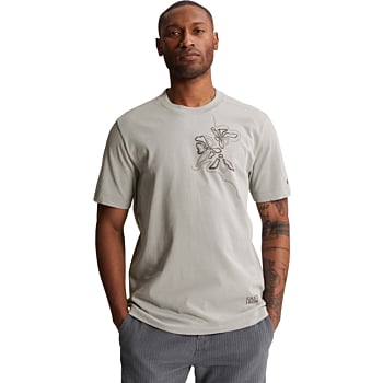 Short sleeve r-neck regular fit si Mirage Gray