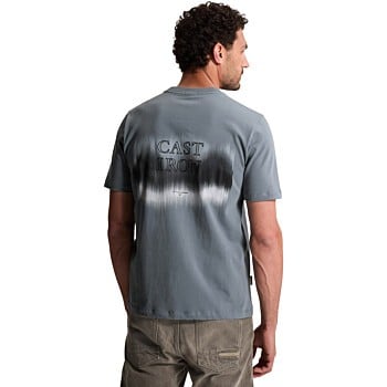 Short sleeve r-neck relaxed fit je Blue Mirage