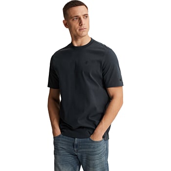 Short sleeve r-neck regular fit in Sea Storm