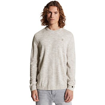 Crewneck regular fit samore cotto Aluminum
