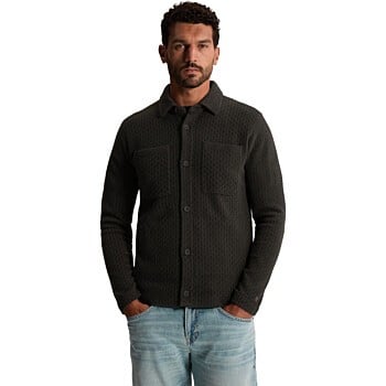 Button jacket slim fit soft blend Clever Crows