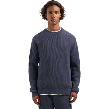 Stef rib Crewneck