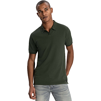 Bowie v-neck polo stretch pique