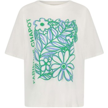 Fay Bloom Green T-shirt