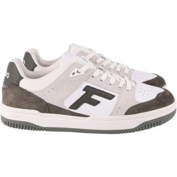 Urban 1 Baskets Leather Suede White