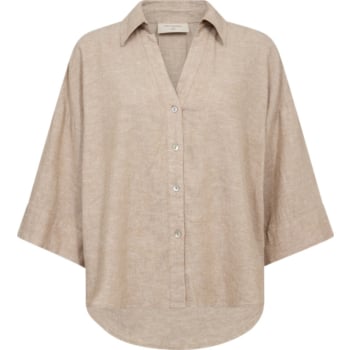 FQLava Shirt Sand Melange SA