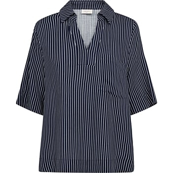 FQSava Blouse Navy Blazer