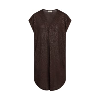 FQMatter dress coffeebean brown