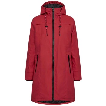 Fqrain jacket rococco red