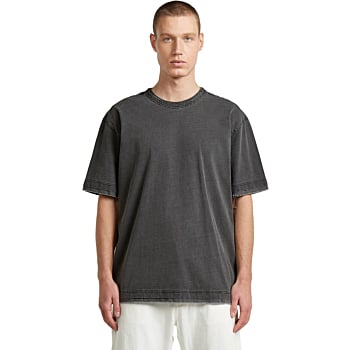 Washed distressed relaxed r t