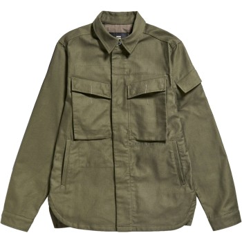 Mysterious overshirt shadow olive