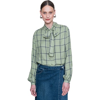 Blouse olive